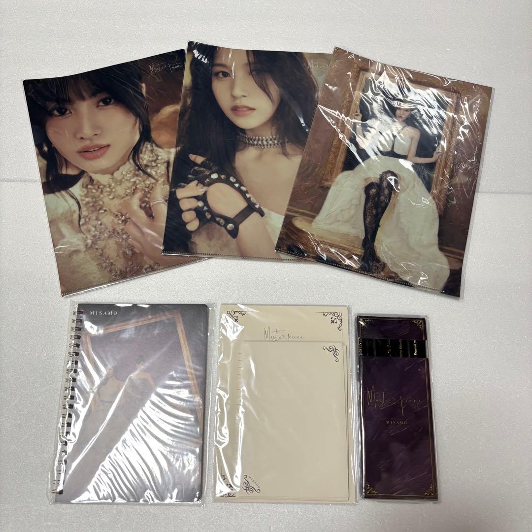 MISAMO クリアファイル レターセット ノート 鉛筆 新品未開封