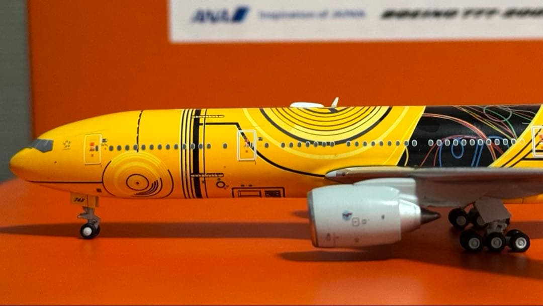 の*ま様 JC ANA C-3PO B777-200ER JA743A 1/40