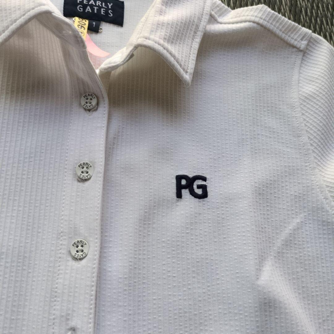 PEARLY GATES ホワイトポロシャツ サイズ1値下げ