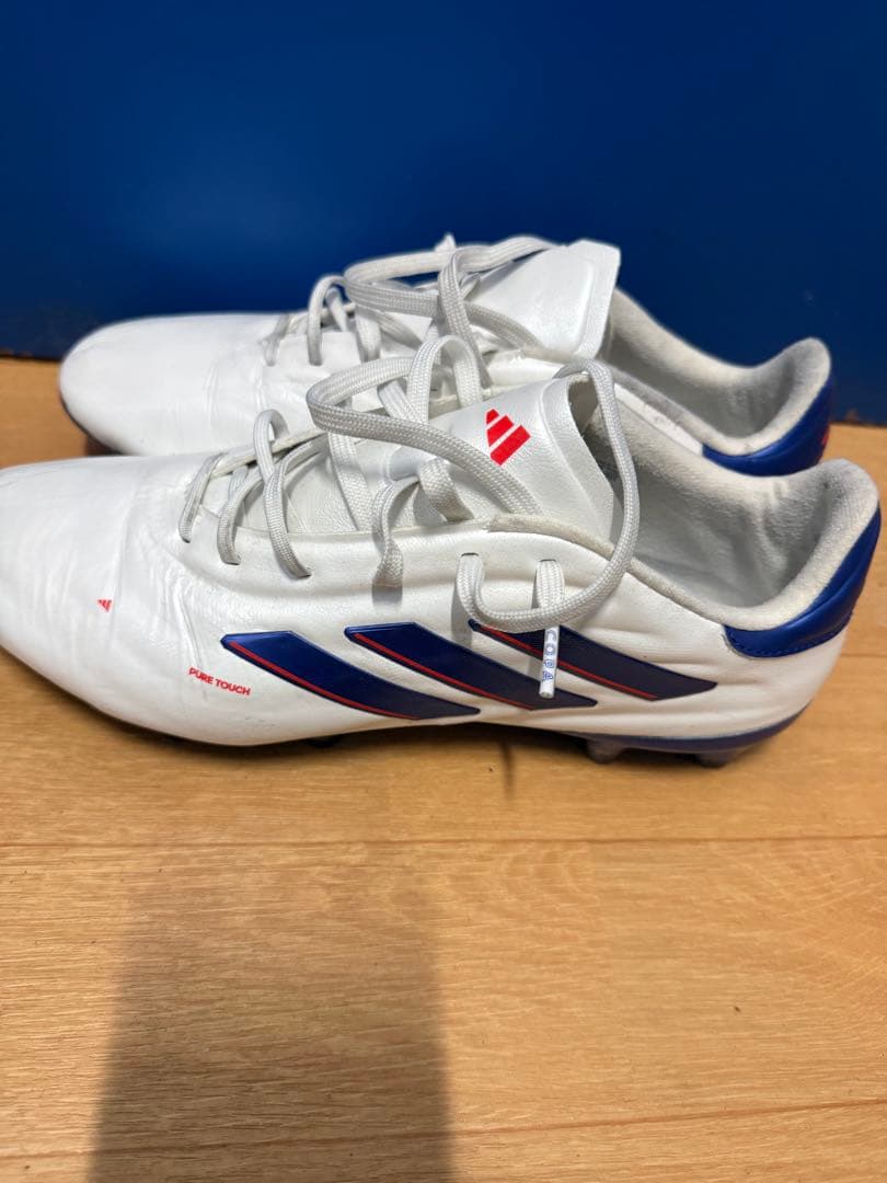 adidas COPA ホワイト/ブルー スパイク