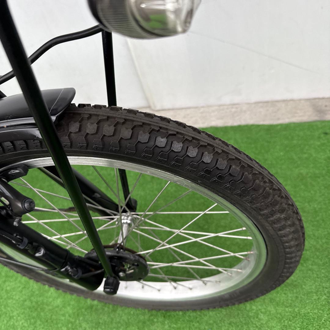 Panasonic 電動アシスト自転車20インチ ブラック【引き取り限定】
