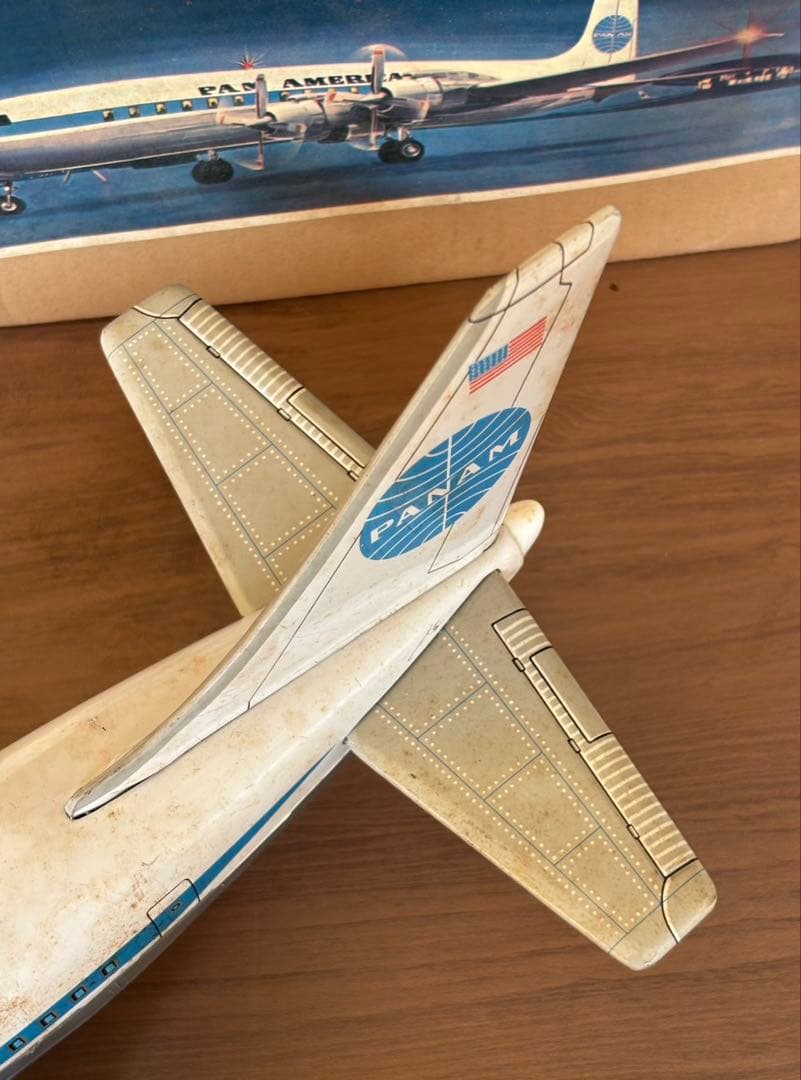 PAN AM 乾電池動作航空機