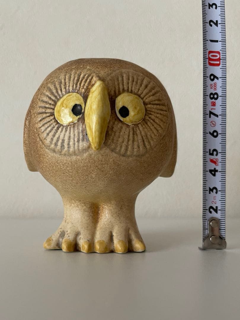 リサラーソン　フクロウ　ブラウン