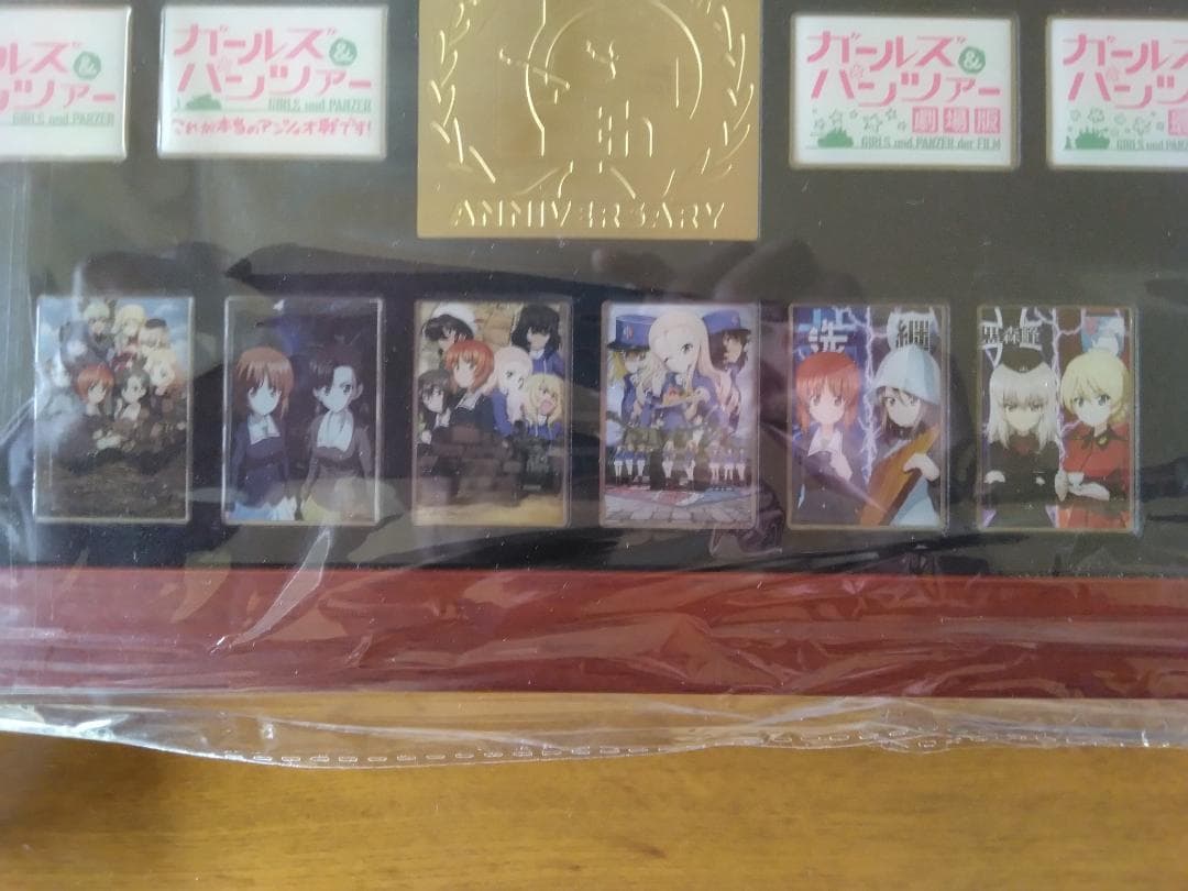 Girls ＆Panzer 10th Anniversary ピンバッジセット