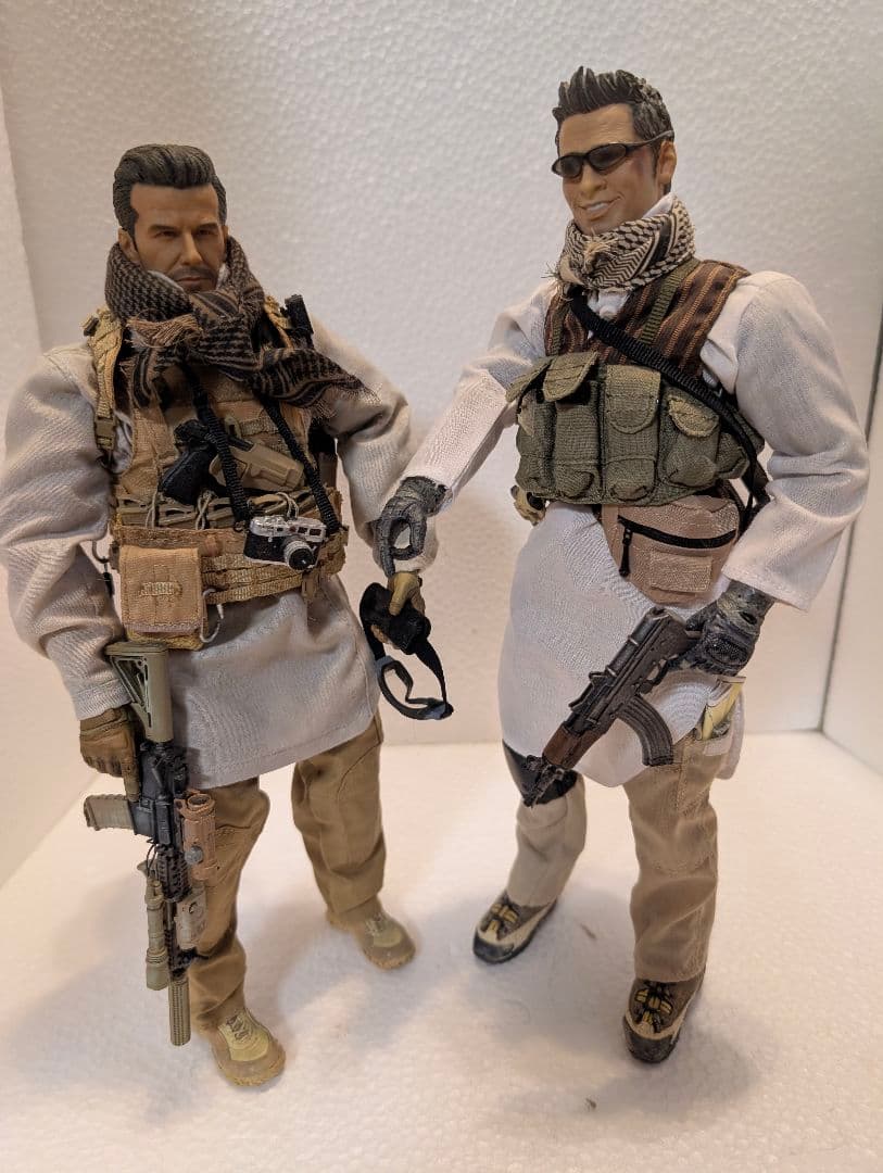 1/6ミリタリーアクションフィギュア 2体セット