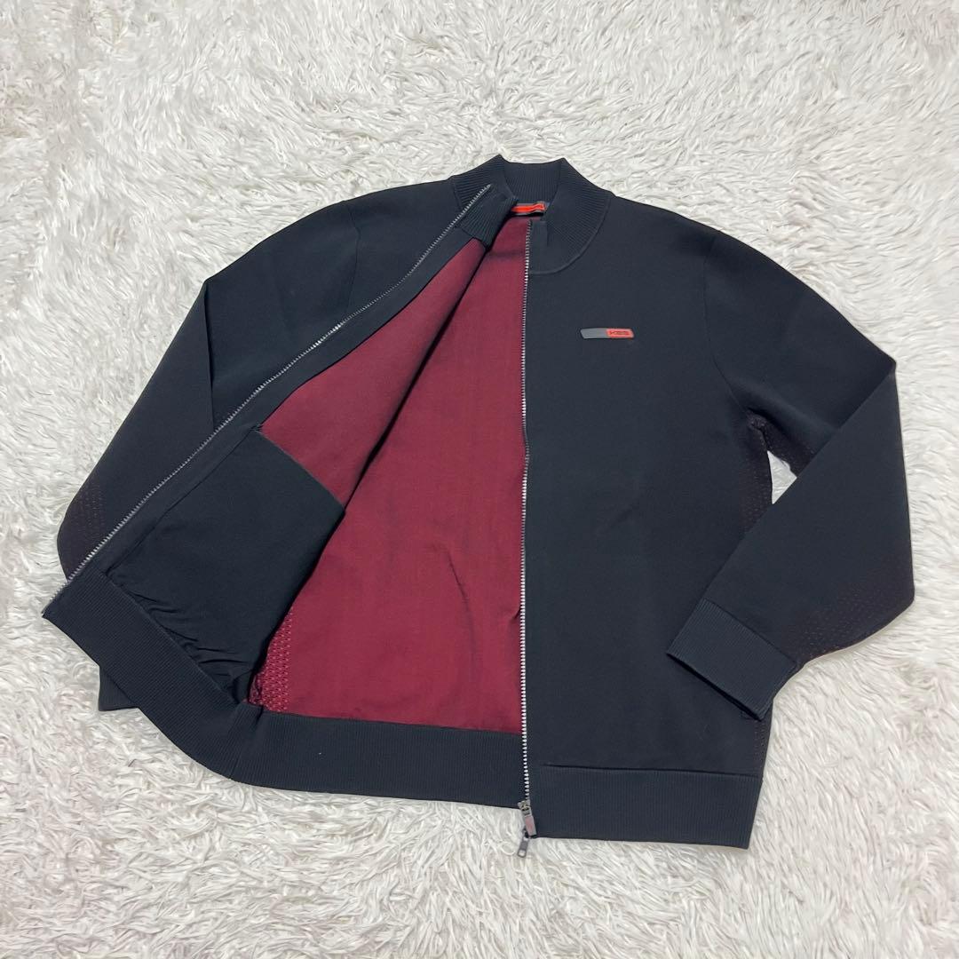 最高峰 KBS GOLF ゴルフ ニット ジップアップ ストレッチ 激レアモデル