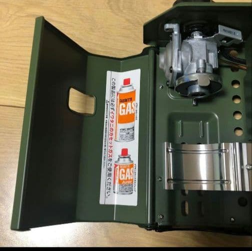 【新品】イワタニ タフまるJr. カセットコンロ　オリーブ