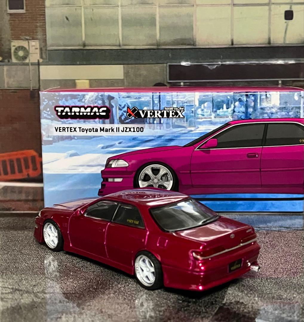 ミニカー　1/64 新車　改造　トヨタ　マークⅡ