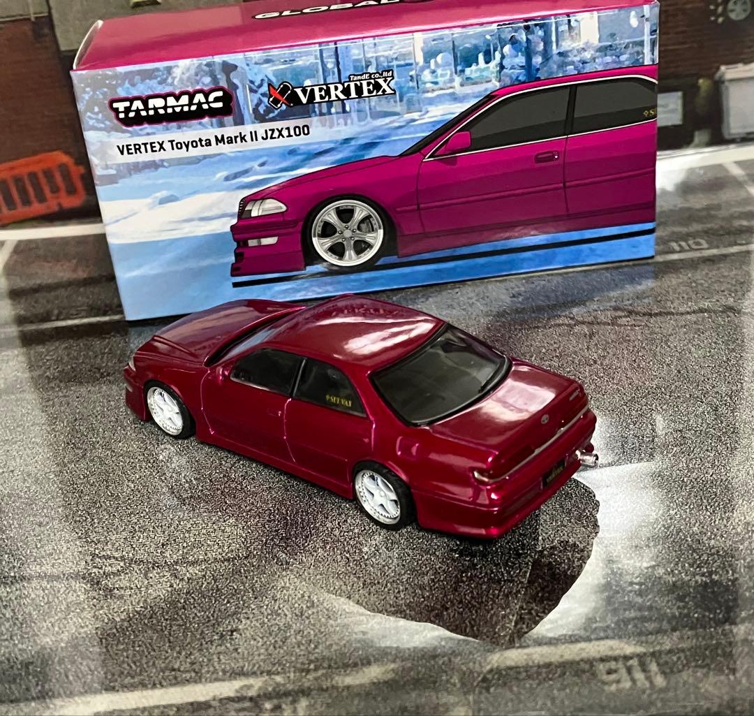 ミニカー　1/64 新車　改造　トヨタ　マークⅡ