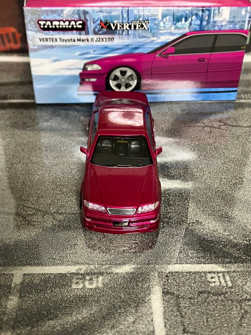 ミニカー　1/64 新車　改造　トヨタ　マークⅡ