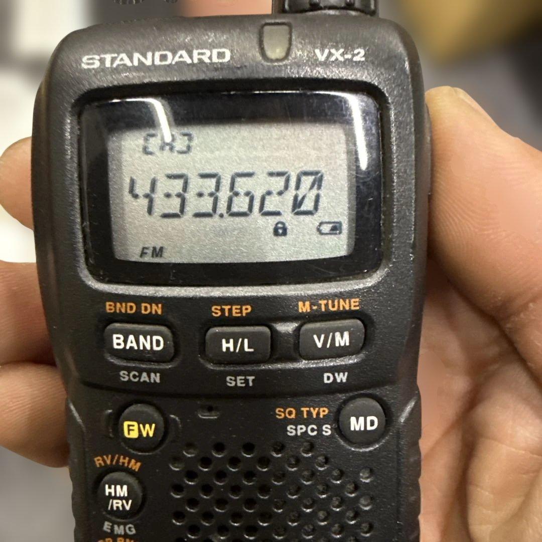 名機・極美品 STANDARD VX-2 アマチュア無線機