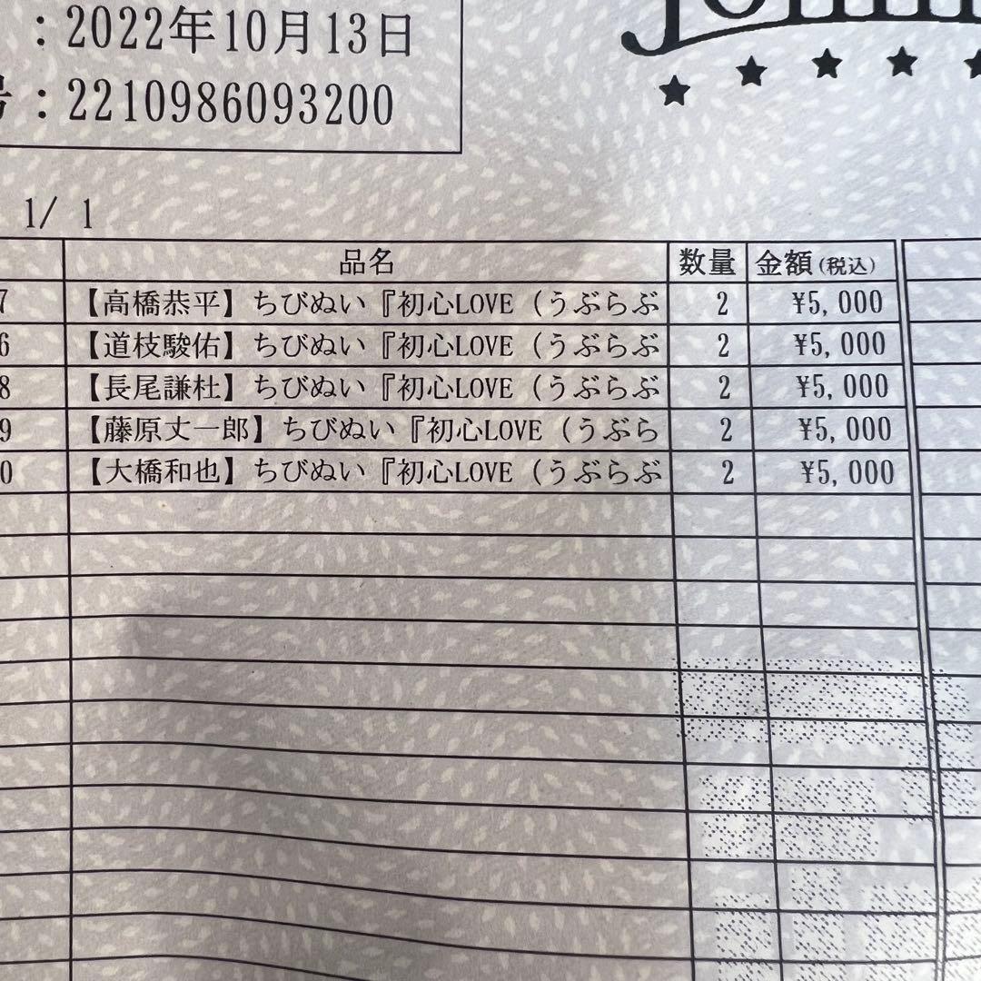 なにわ男子　ちびぬい　まとめ売り