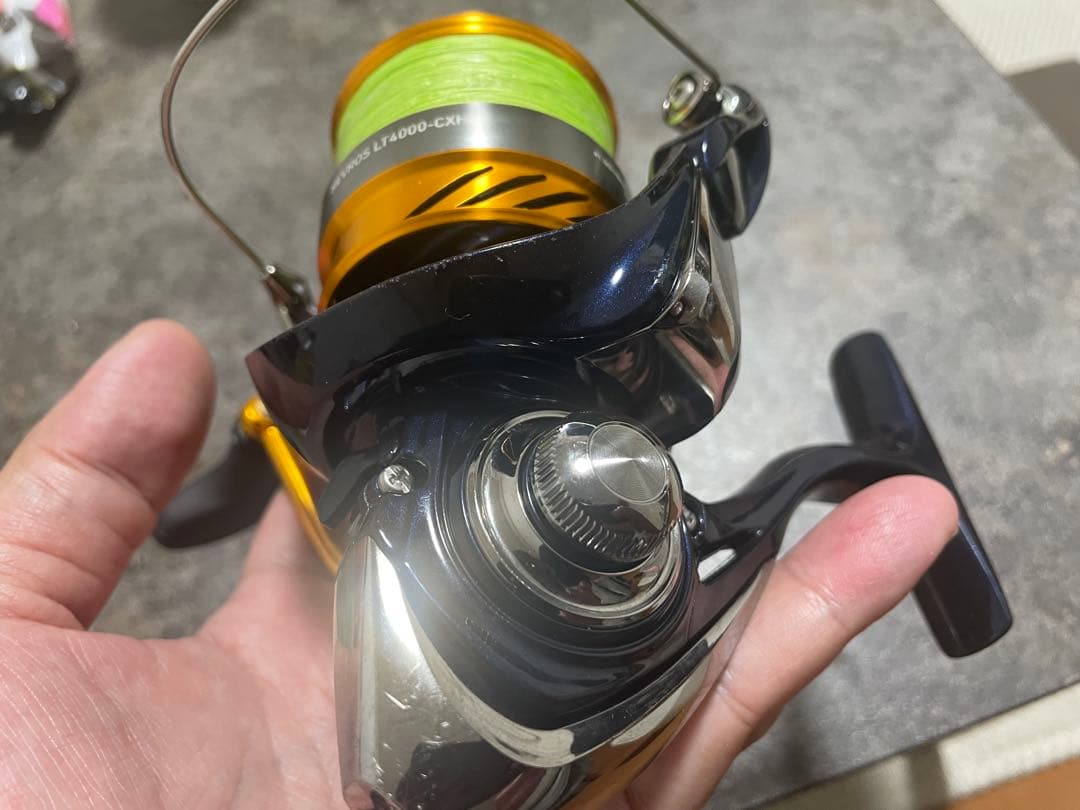 Daiwa 24レブロス　LT4000-CXH PEライン付