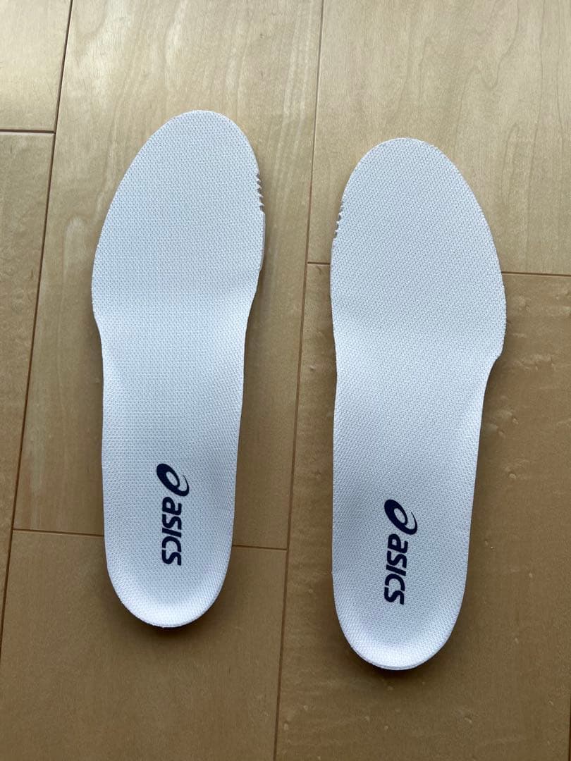 ASICS バレーボールシューズ ホワイト/ゴールド 限定モデル　27.0