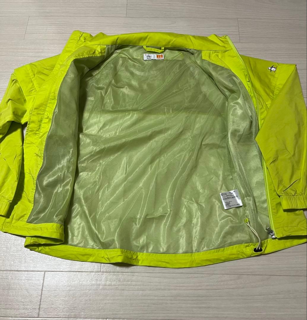 Munsingwear マンシングウェア レインウェア/イエロー 上下セット M