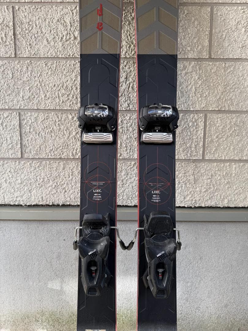 LINE Blade 95 176cm スキー板 ビンディング付き