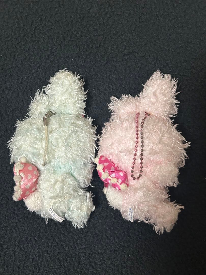 希少／当時物 サンリオ マイメロディ キーホルダー 色違いミント＆ピンク2010