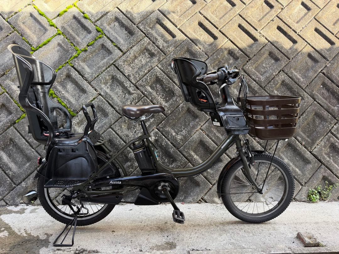 ブリヂストン PAS Babby 電動自転車15.4Ah バッテリー