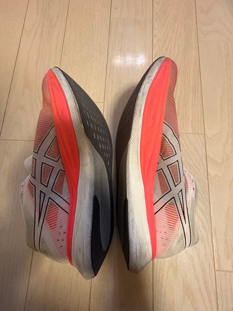 ASICS スカイ ランニングシューズ ピンク/オレンジ