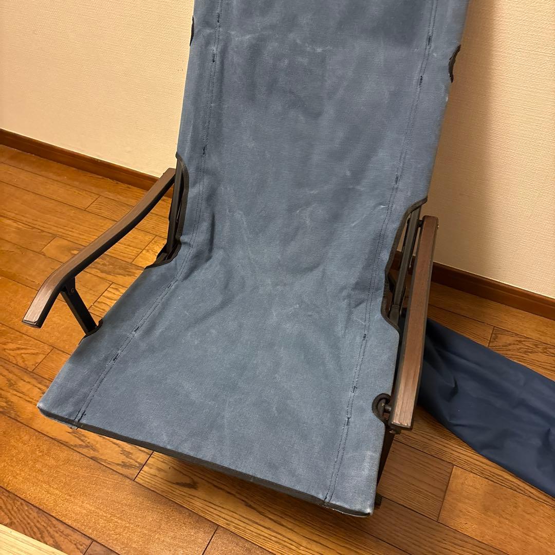Campingmoon アウトドアチェア ブルー ハイバック✨