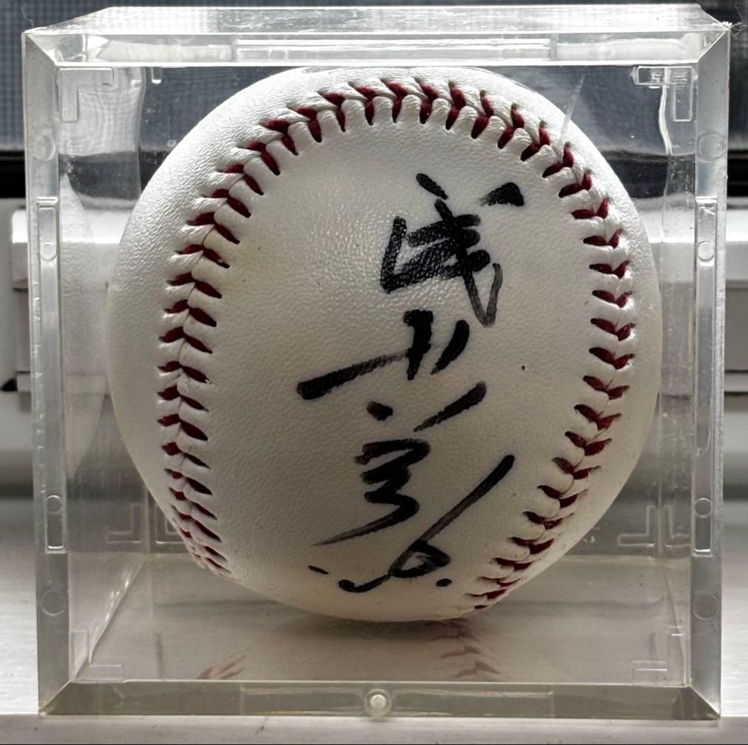 広島東洋カープ　浅井樹　ユニフォーム　Lサイズ 希少レジェンド　サインボール付き