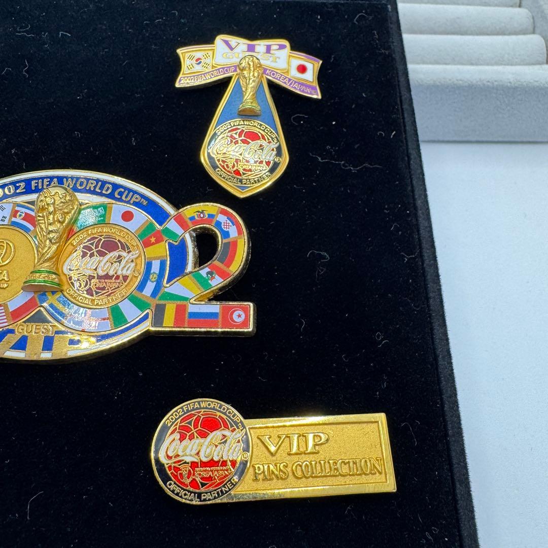 2002年 FIFA ワールドカップ VIP コカコーラ ピンバッジ ピンズ