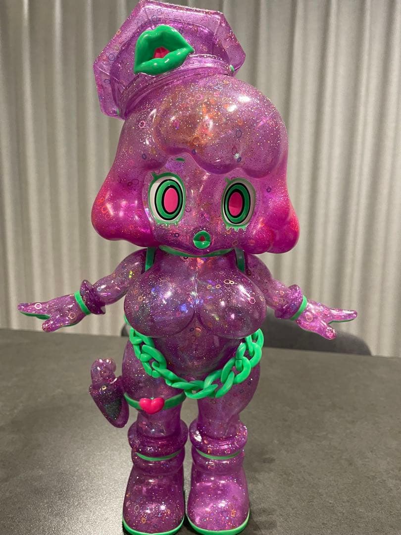 スラコ ソフビ サイケデリックパープル