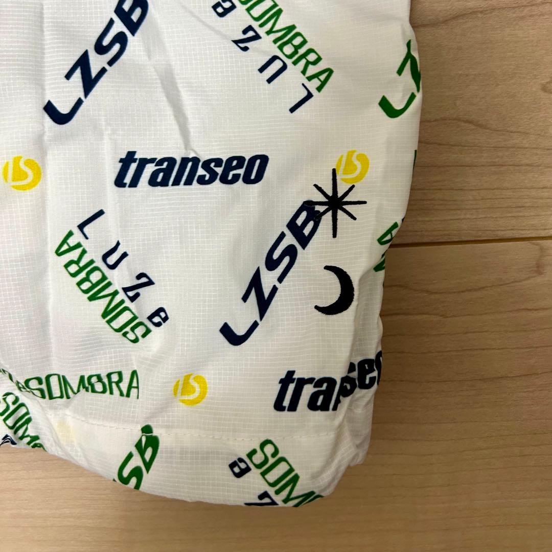 【Lサイズ】TRANSEO HALFZIP PISTE TOP WHT 美中古品
