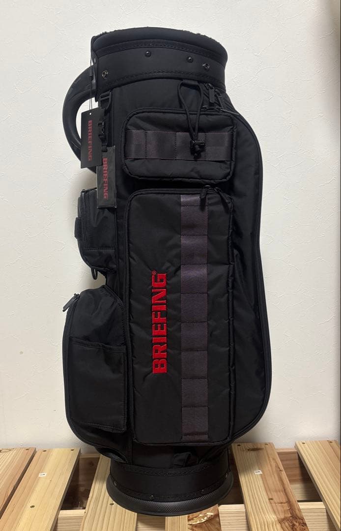 【新品】BRIEFING GOLF CR-6#03ブラック BRG251D01