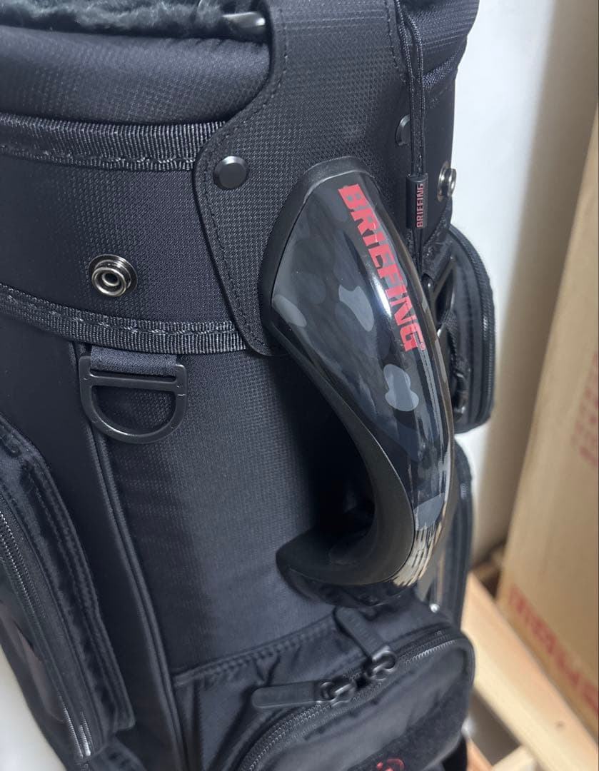 【新品】BRIEFING GOLF CR-6#03ブラック BRG251D01
