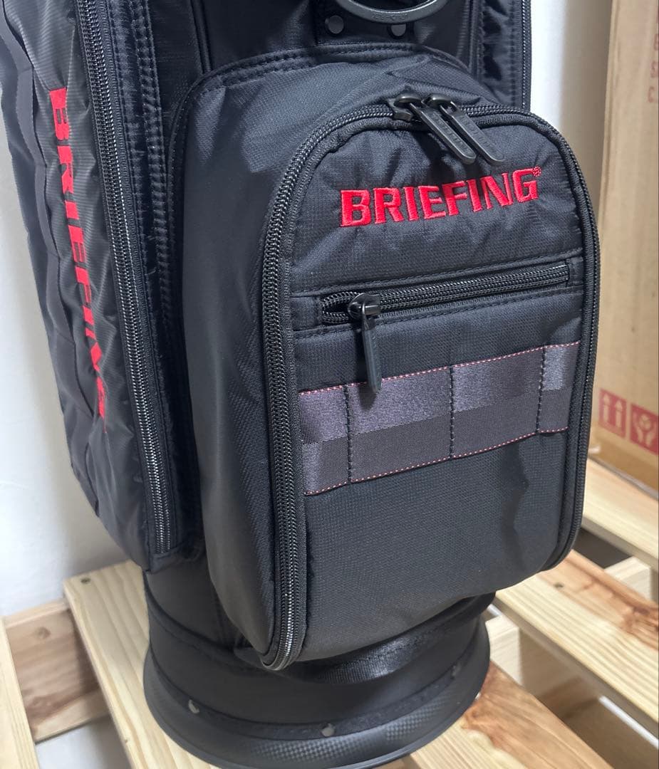 【新品】BRIEFING GOLF CR-6#03ブラック BRG251D01