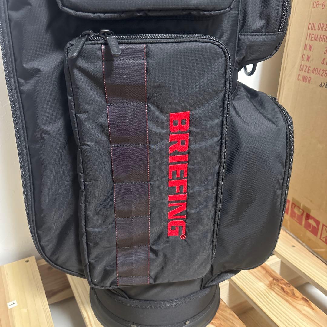 【新品】BRIEFING GOLF CR-6#03ブラック BRG251D01