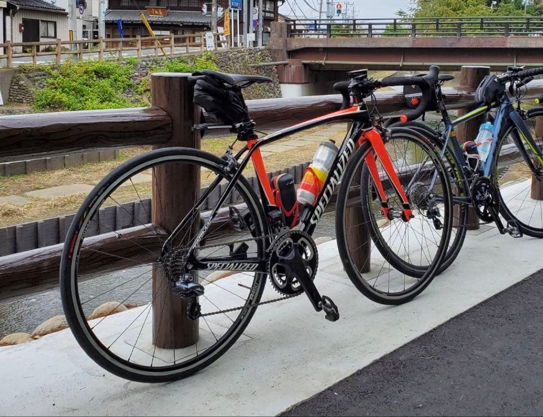 Specialized ロードバイク ブラック/オレンジ　シマノdi2