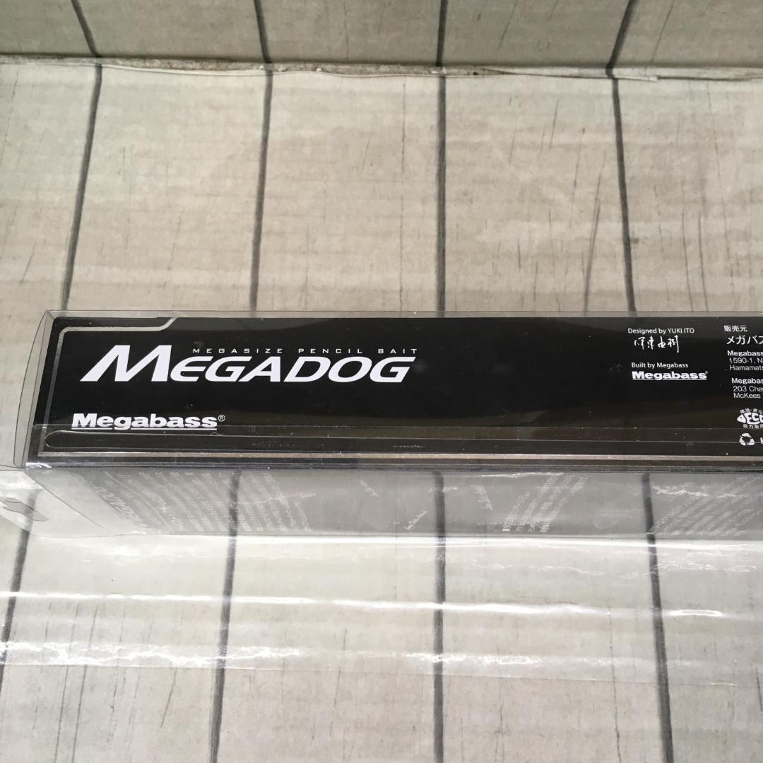 メガバス メガドッグ220 SP-C ブラックヘッドチャート ルアー t3857
