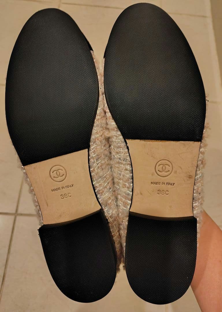 g*n様 CHANEL　ツイード　バレリーナ　38