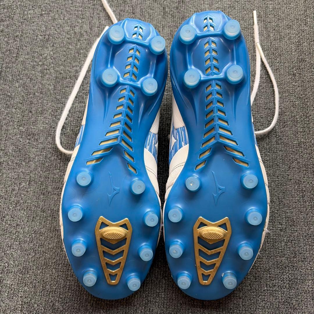 Mizuno サッカーシューズ ホワイト/ブルー
