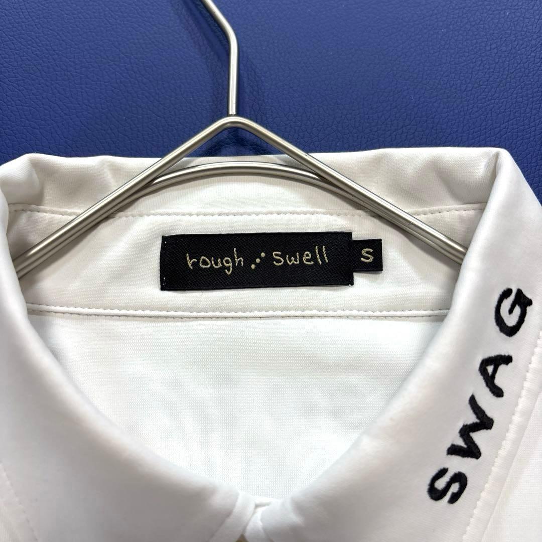 rough&swell ゴルフ 半袖ポロシャツ ホワイト S カモノハシ