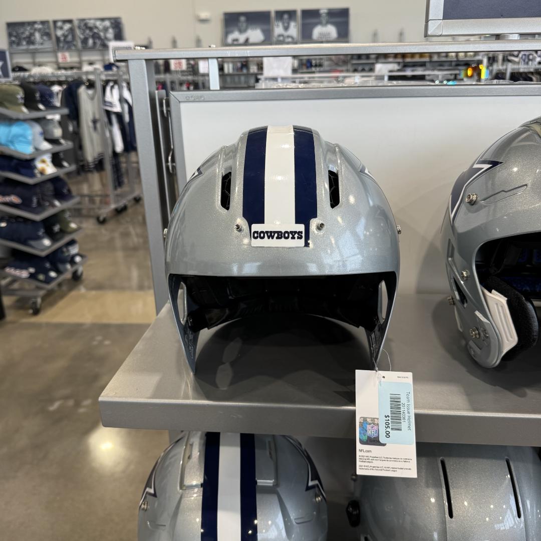 NFL ダラス・カウボーイズ Team Issue ヘルメット シルバー