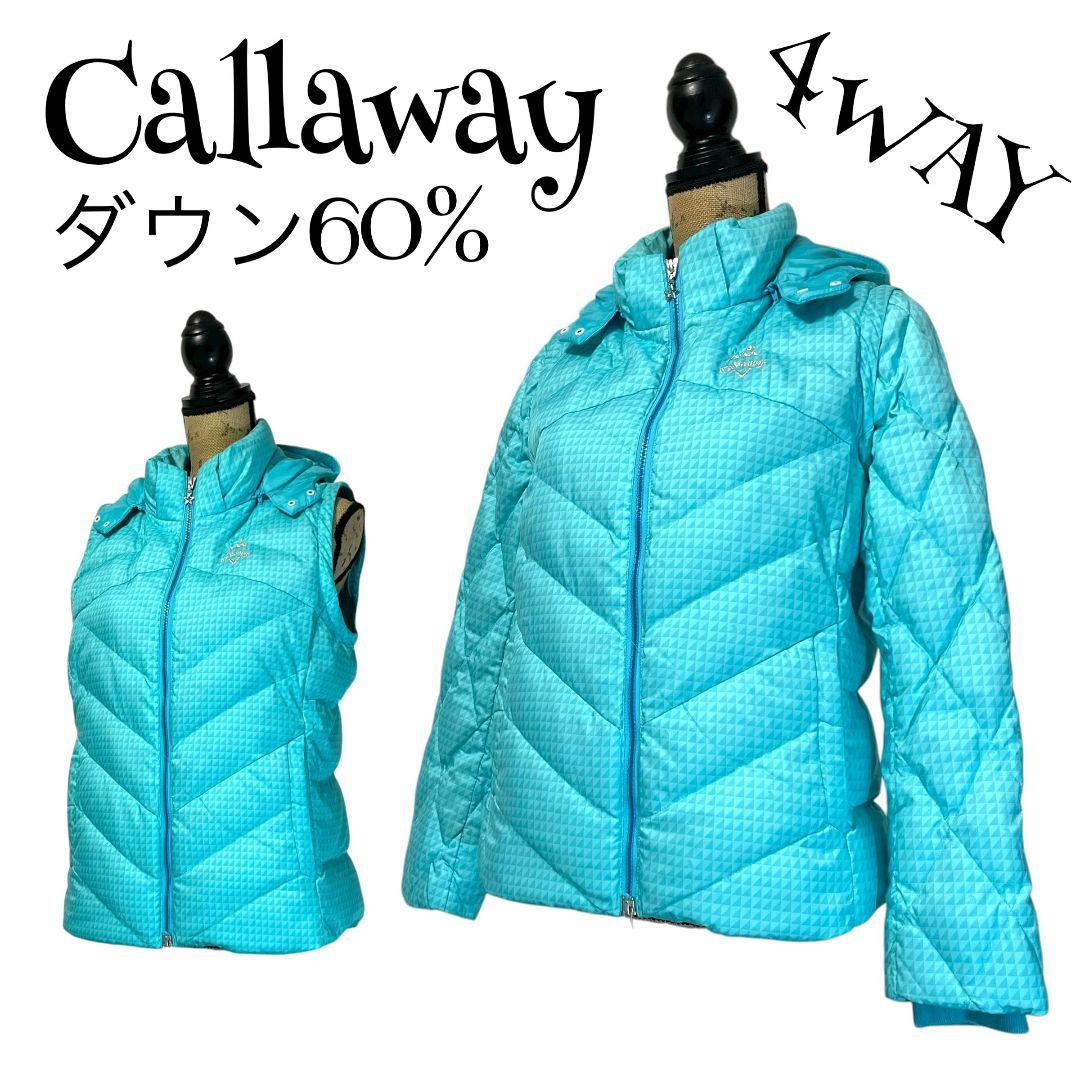 【4WAY】【L】Callaway GOLF ダウンジャケット レディース