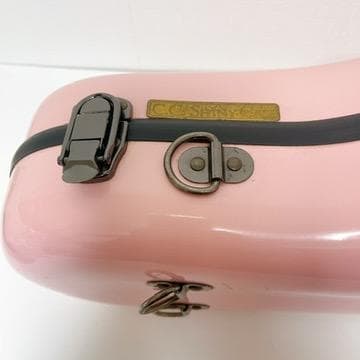 C.C.シャイニーケース アルトサックス用 ハードケース ピンク