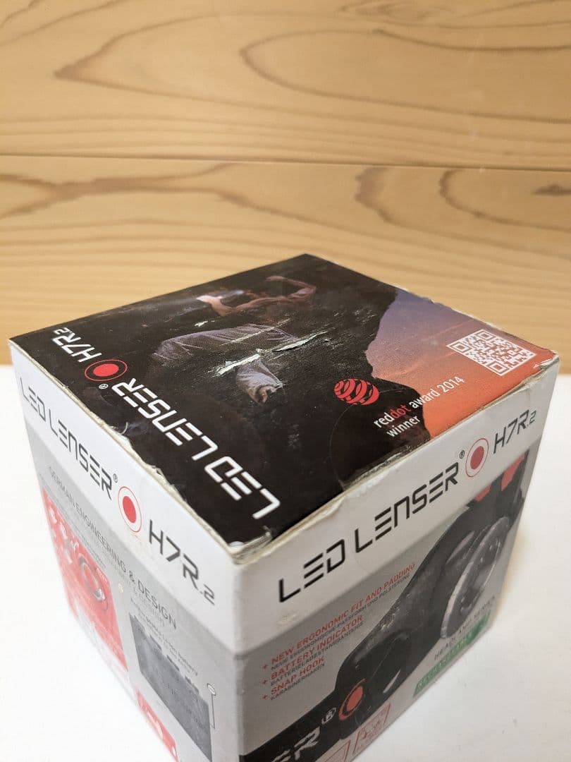 【未開封】LED Head Light LEDLENSER H7R.2　レッド
