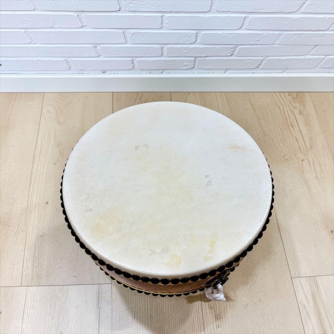 和太鼓 平胴太鼓 1尺2寸 36cm スタンド付き バチ付き セット 木製台