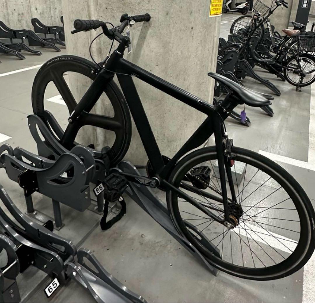 leader bike 735 カスタム　マットブラック