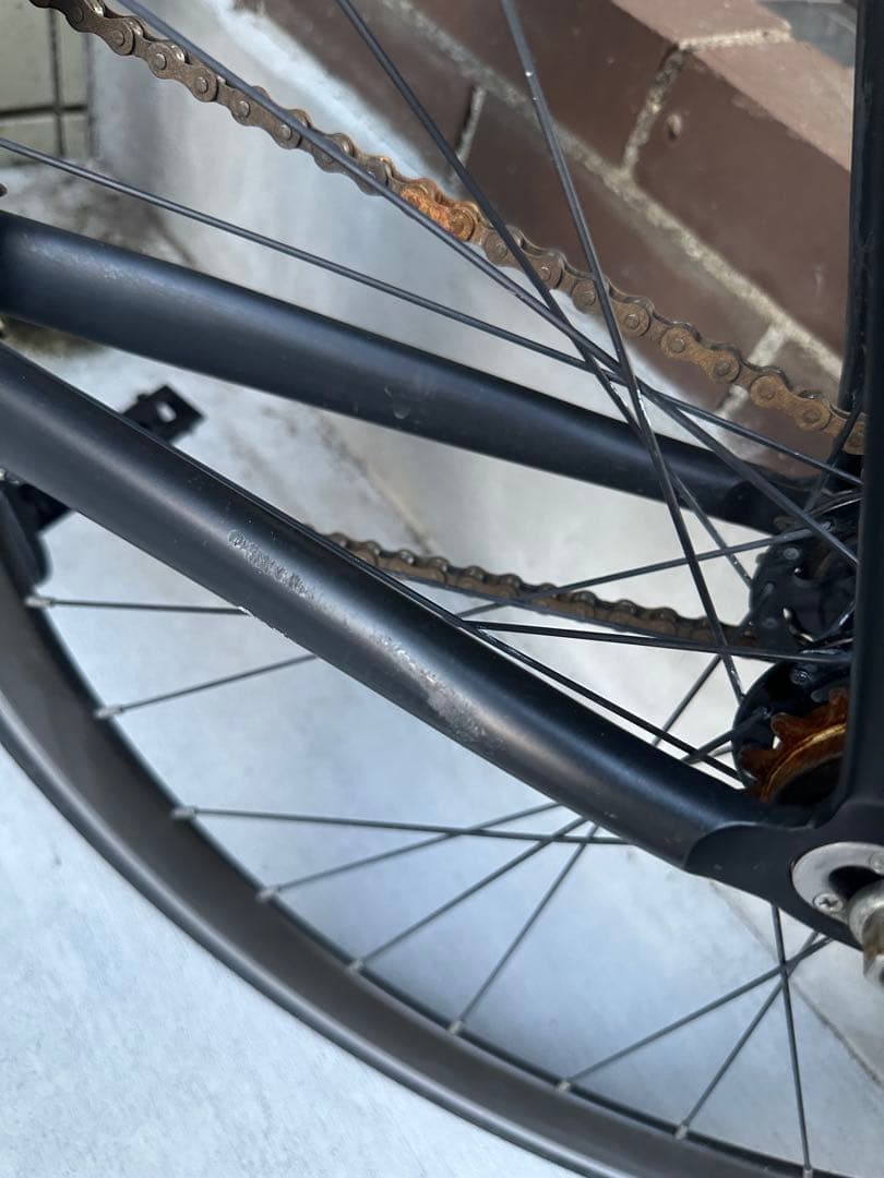 leader bike 735 カスタム　マットブラック