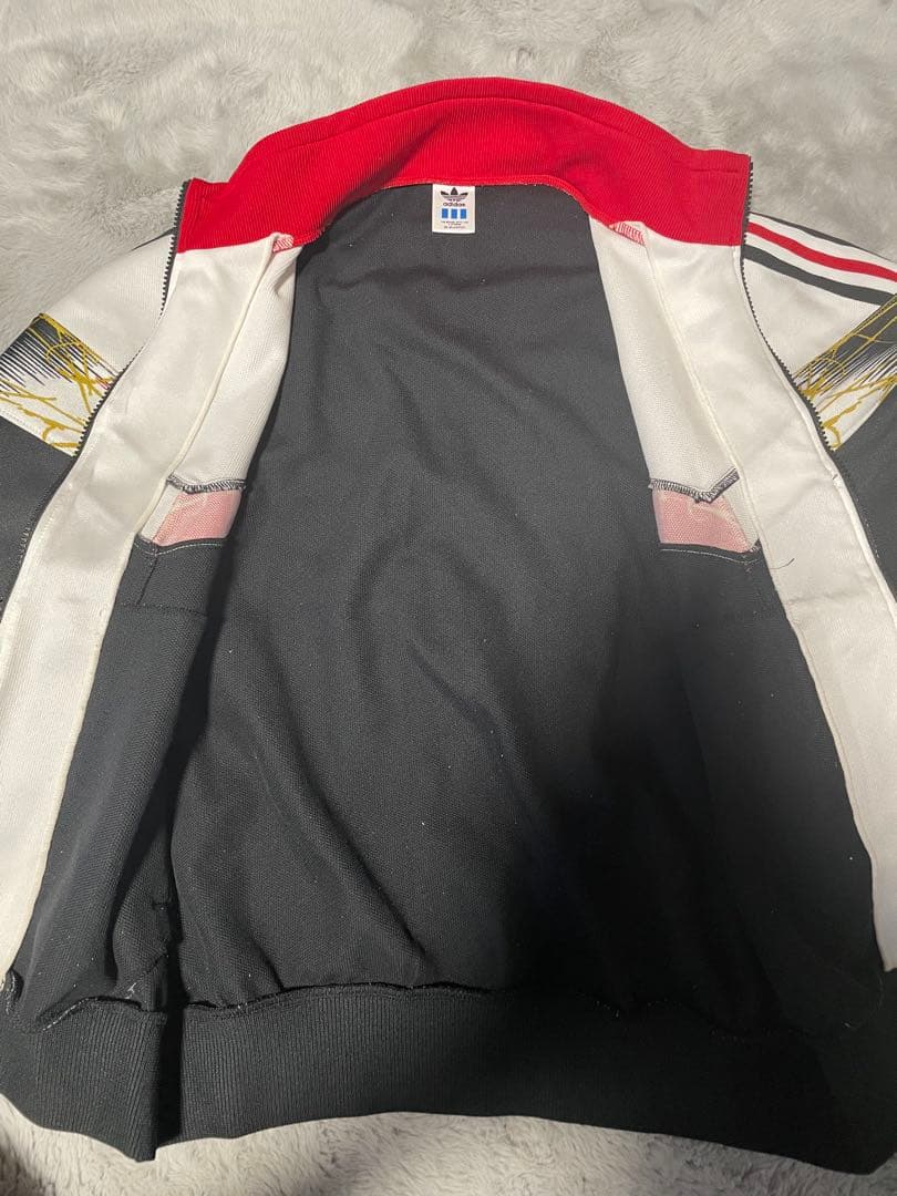adidas デサント期 90s トラックジャケット トレフォイルロゴ