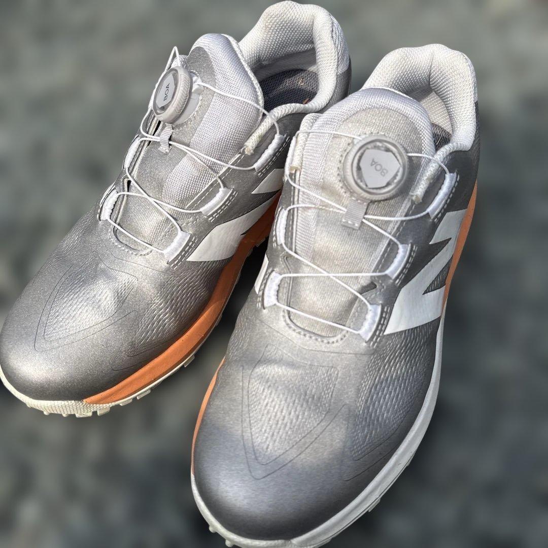 New Balance BOA ゴルフシューズ シルバー