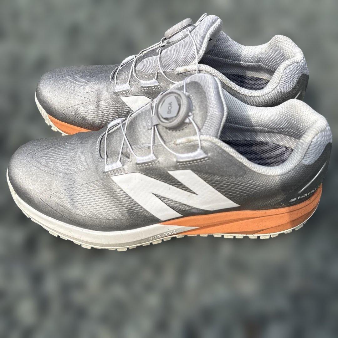 New Balance BOA ゴルフシューズ シルバー