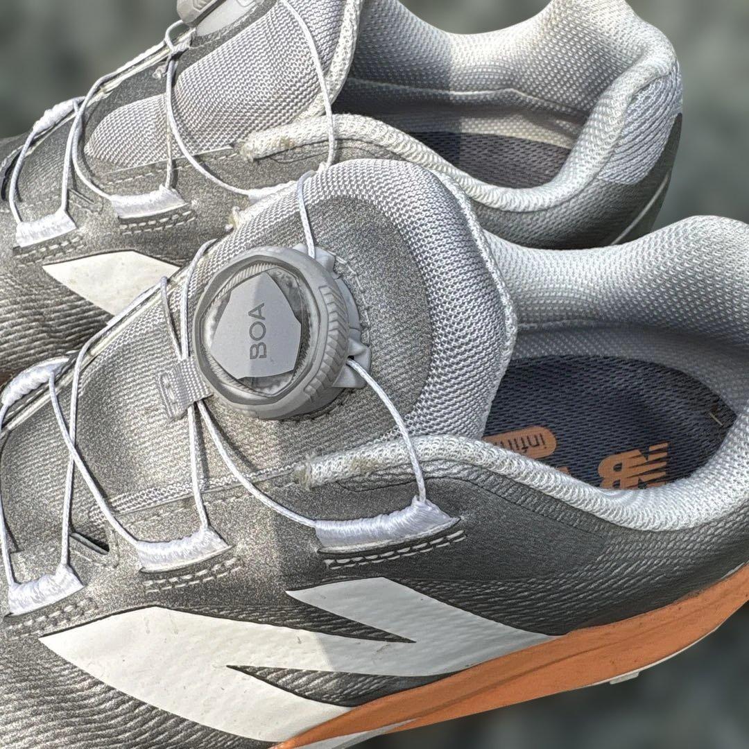 New Balance BOA ゴルフシューズ シルバー