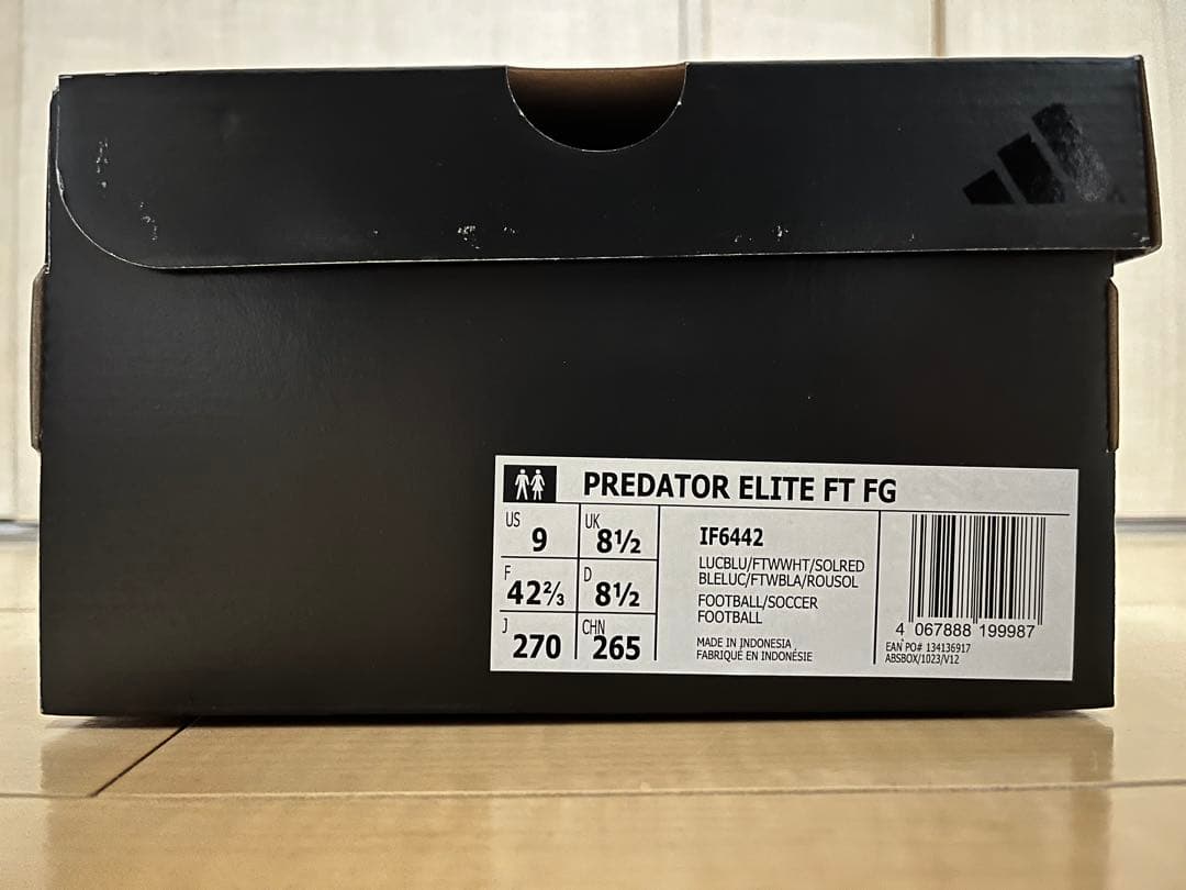 アディダス adidasプレデターエリート FT FG 27センチ
