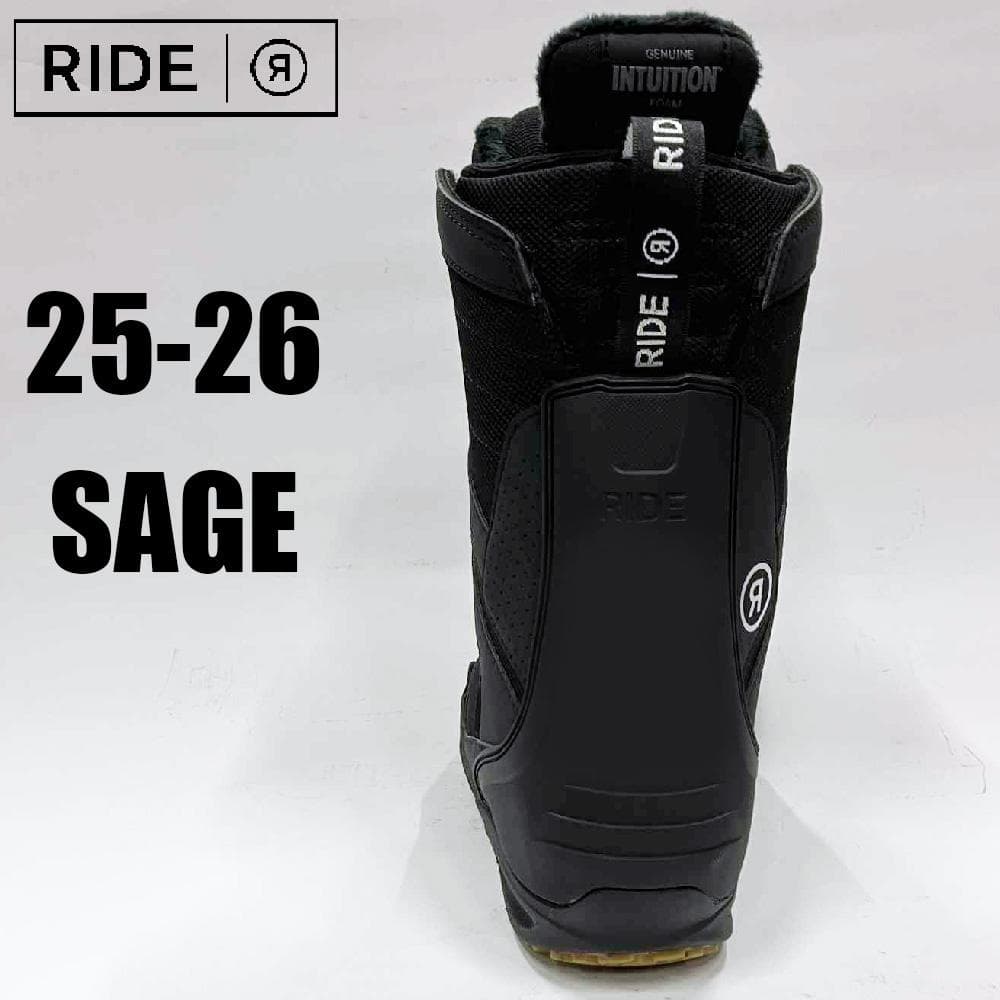 【新品】25-26 RIDE SAGE 23.5cm 女性用スノーボードブーツ
